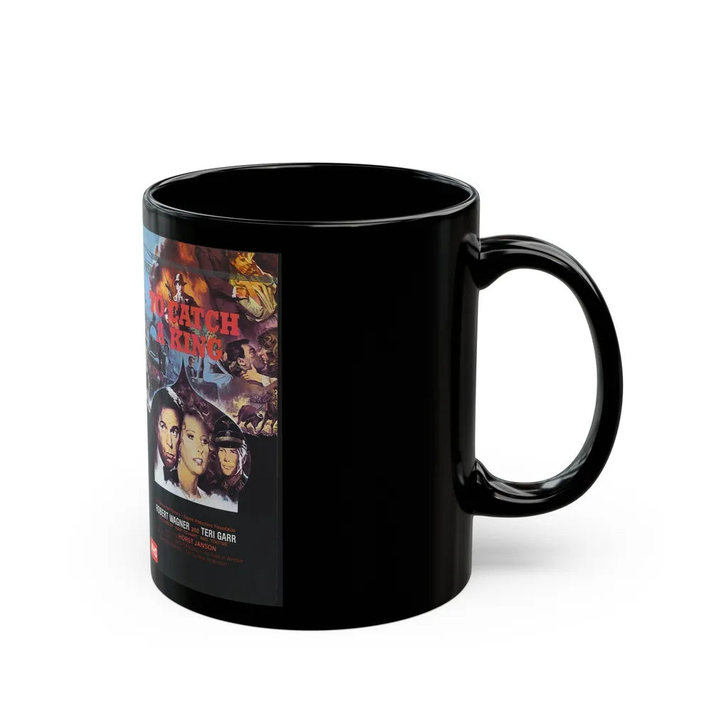 TO CATCH A KING (VHS COVER) - Black Coffee Mug-Go Mug Yourself