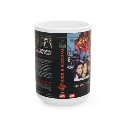 TO CATCH A KING (VHS COVER) - White Coffee Mug 15oz - Go Mug Yourself