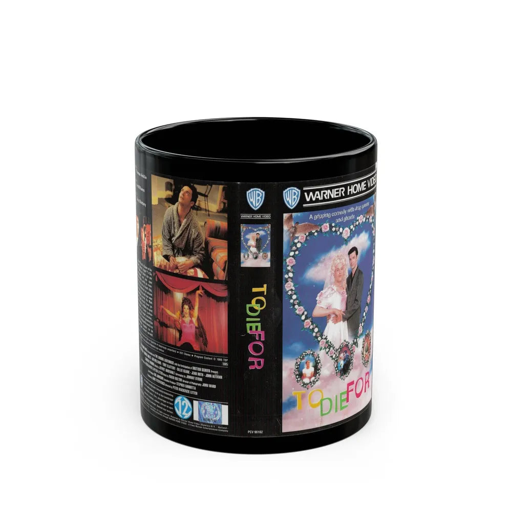 TO DIE FOR WARNER HOME VIDEO (VHS COVER) - Black Coffee Mug-11oz-Go Mug Yourself