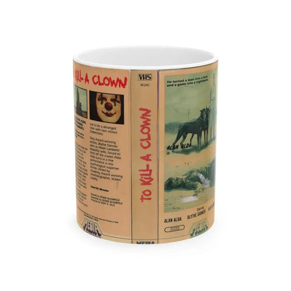 TO KILL A CLOWN (VHS COVER) - White Coffee Mug 11oz - Go Mug Yourself