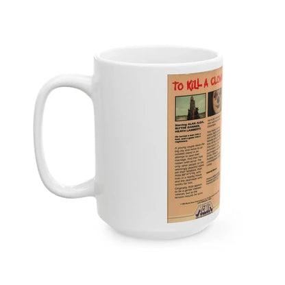 TO KILL A CLOWN (VHS COVER) - White Coffee Mug - Go Mug Yourself