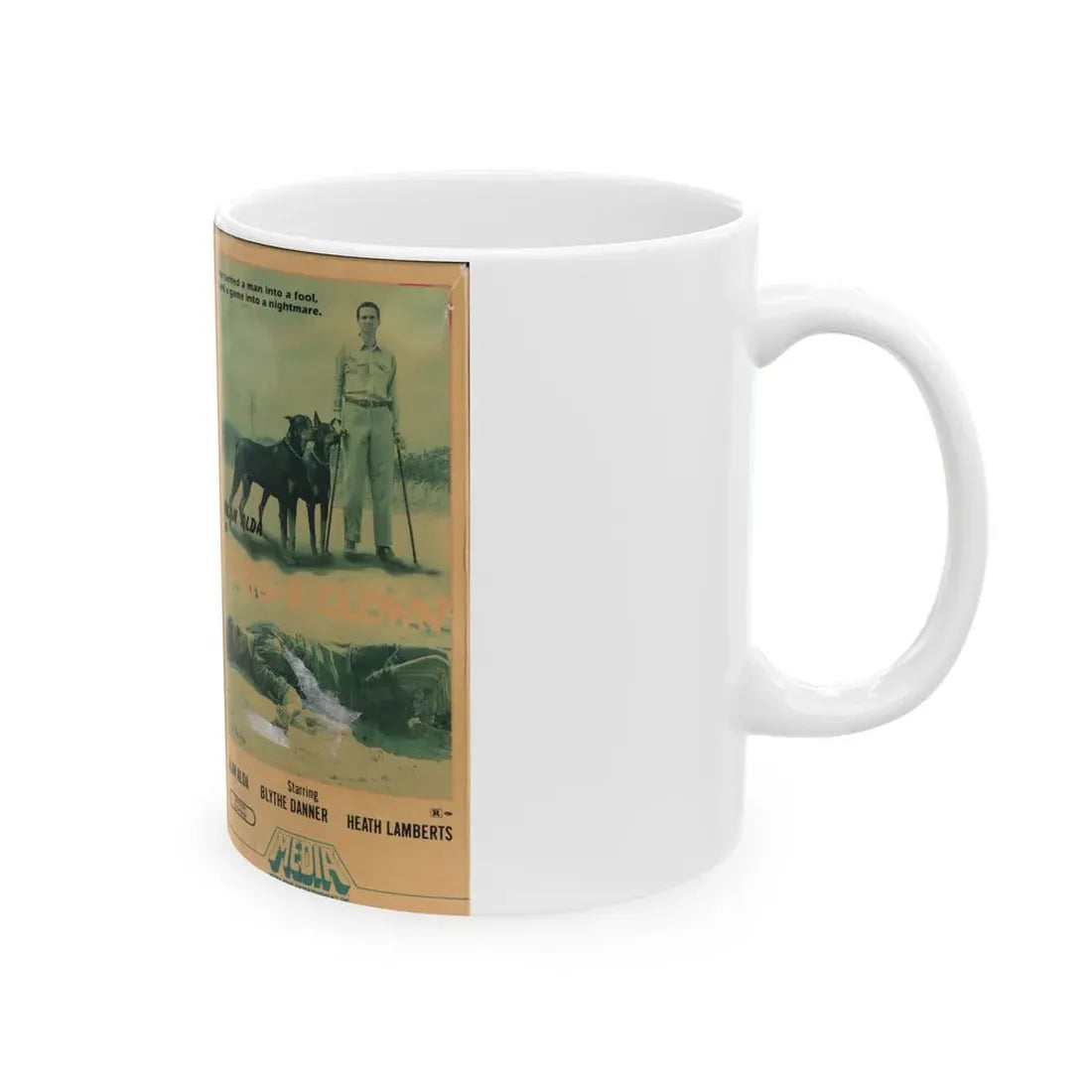 TO KILL A CLOWN (VHS COVER) - White Coffee Mug - Go Mug Yourself