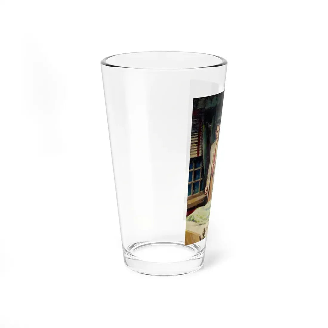 To Love, To Hate, paperback cover (Gold Medal,1953) - Pint Glass 16oz - Go Mug Yourself