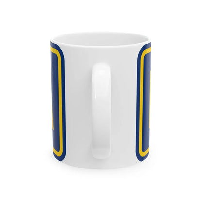 To plate county es (Puerto Rico) (Road Sign) White Coffee Mug - Go Mug Yourself