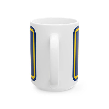 To plate county es (Puerto Rico) (Road Sign) White Coffee Mug - Go Mug Yourself