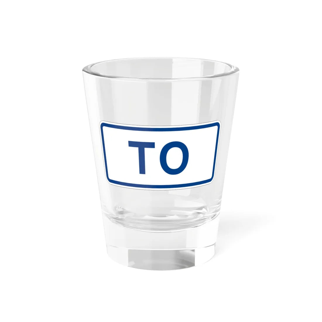 To plate South Carolina (South Carolina) (Road Sign) Shot Glass 1.5oz 1.5oz - Go Mug Yourself