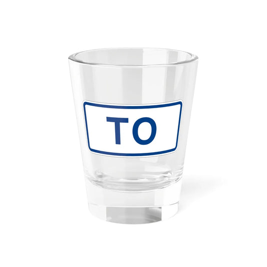 To plate South Carolina (South Carolina) (Road Sign) Shot Glass 1.5oz 1.5oz - Go Mug Yourself