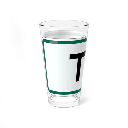 To plate South Dakota (South Dakota) (Road Sign) Pint Glass 16oz - Go Mug Yourself