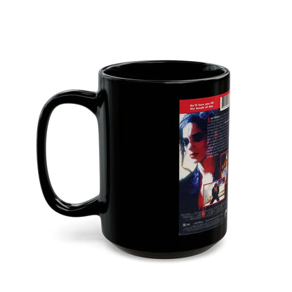 TO SLEEP WITH A VAMPIRE (VHS COVER) - Black Coffee Mug-Go Mug Yourself