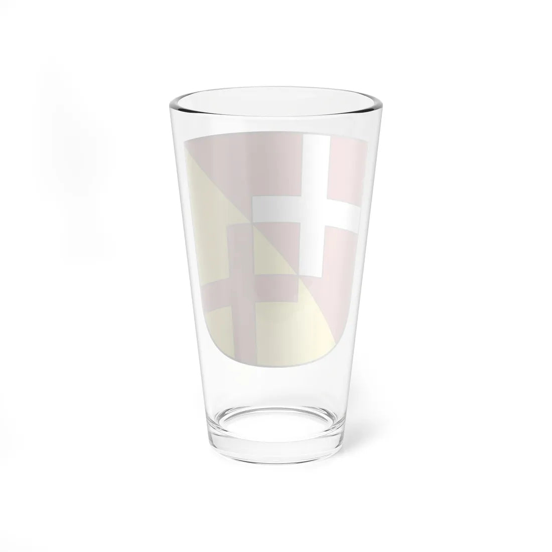 TobelTägerschen-blazon (Switzerland) (Coat of Arms) Pint Glass 16oz - Go Mug Yourself