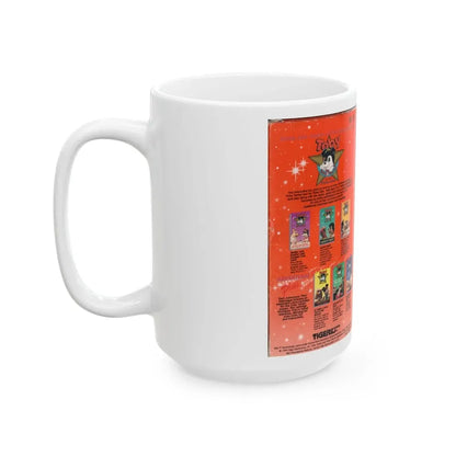 TOBY AND HIS VIDEO PALS TIME FOR A PARTY (VHS COVER) - White Coffee Mug - Go Mug Yourself