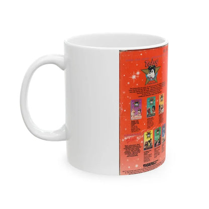TOBY AND HIS VIDEO PALS TIME FOR A PARTY (VHS COVER) - White Coffee Mug - Go Mug Yourself