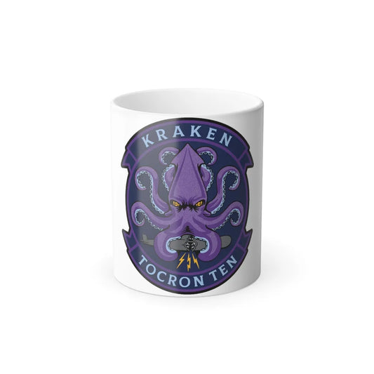 TOCRON TEN KRAKEN (U.S. Navy) Color Changing Mug 11oz-11oz-Go Mug Yourself