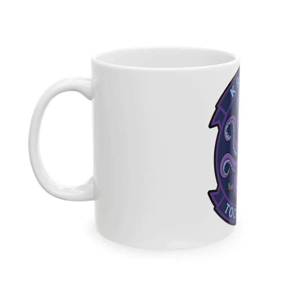 TOCRON TEN KRAKEN (U.S. Navy) White Coffee Mug-Go Mug Yourself