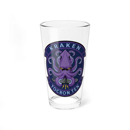 TOCRON TEN KRAKEN (U.S. Navy) Pint Glass 16oz 16oz - Go Mug Yourself