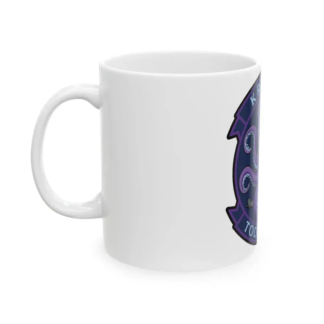 TOCRON TEN KRAKEN (U.S. Navy) White Coffee Mug - Go Mug Yourself