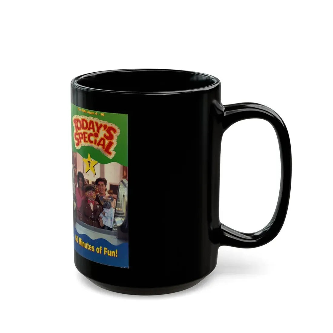 TODAYS SPECIAL VOLUME 1 (VHS COVER) - Black Coffee Mug - Go Mug Yourself