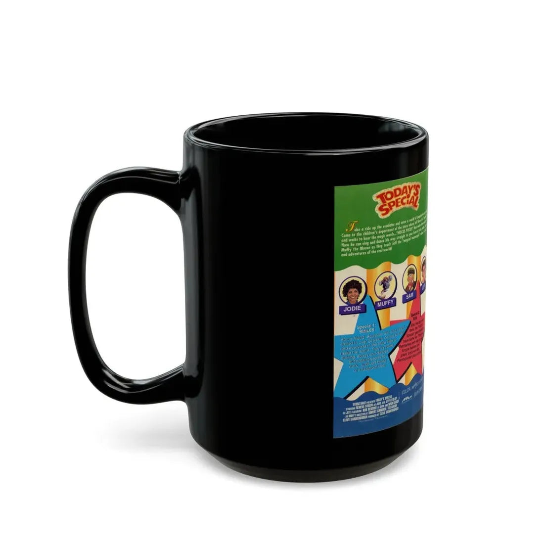 TODAYS SPECIAL VOLUME 1 (VHS COVER) - Black Coffee Mug - Go Mug Yourself