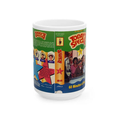 TODAYS SPECIAL VOLUME 1 (VHS COVER) - White Coffee Mug-15oz-Go Mug Yourself