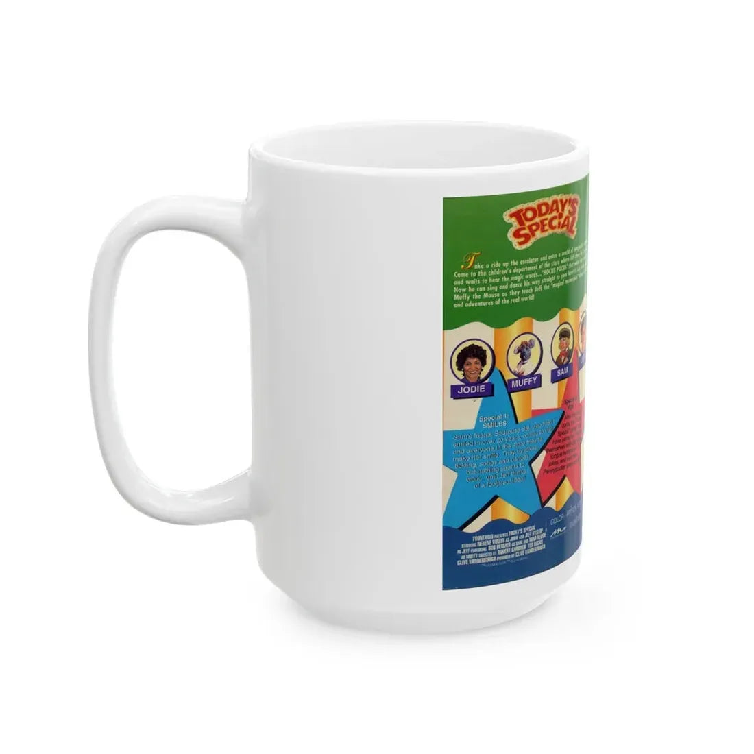 TODAYS SPECIAL VOLUME 1 (VHS COVER) - White Coffee Mug - Go Mug Yourself