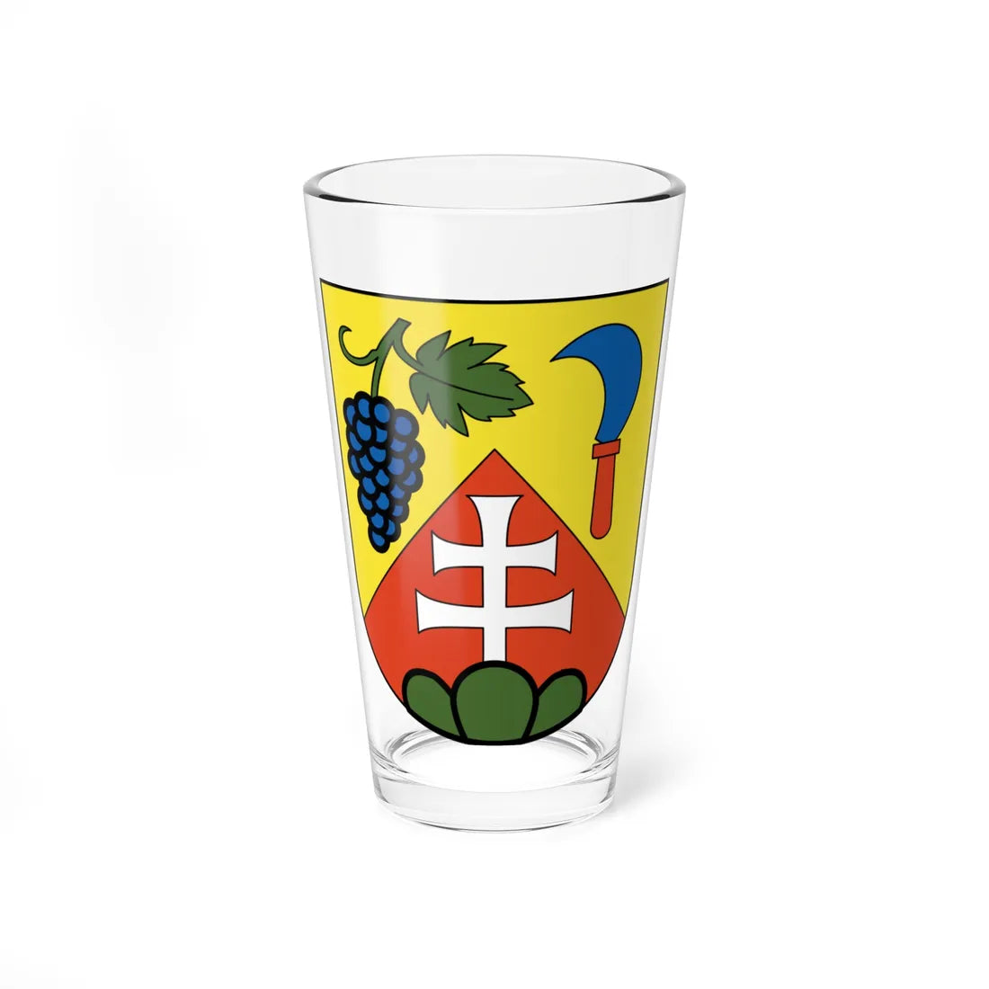 Toess-blazon (Switzerland) (Coat of Arms) Pint Glass 16oz 16oz - Go Mug Yourself