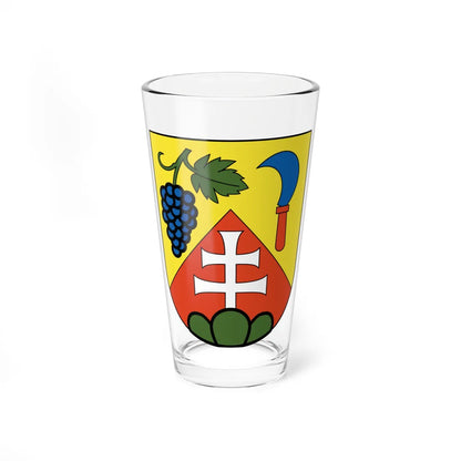 Toess-blazon (Switzerland) (Coat of Arms) Pint Glass 16oz 16oz - Go Mug Yourself