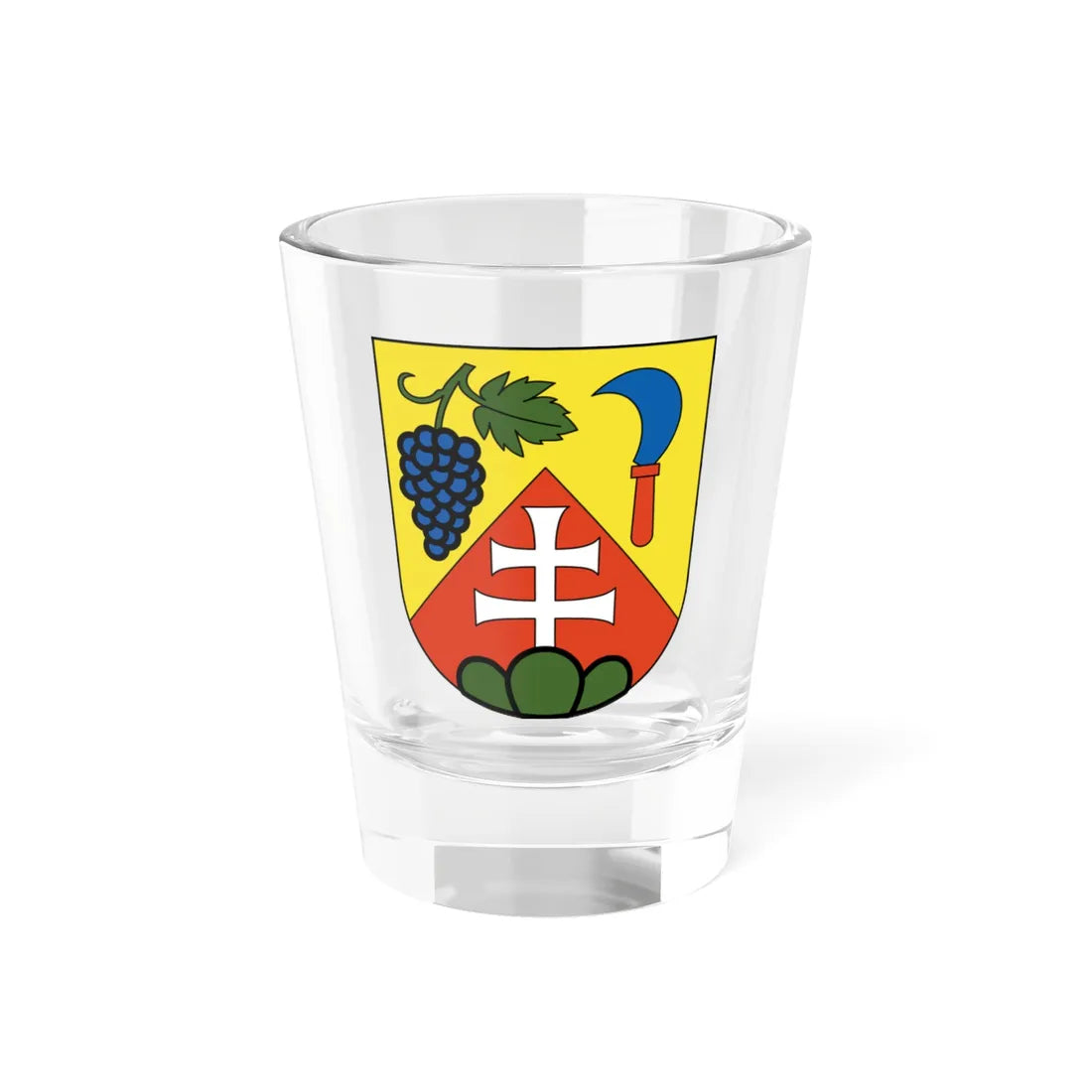 Toess-blazon (Switzerland) (Coat of Arms) Shot Glass 1.5oz 1.5oz - Go Mug Yourself