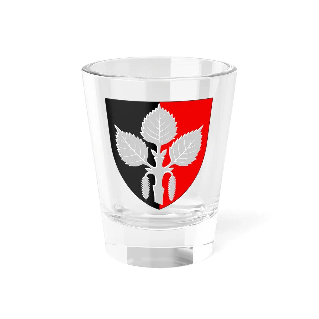 Tohmajärvi.vaakuna.1953 (Finland) (Coat of Arms) Shot Glass 1.5oz - Go Mug Yourself