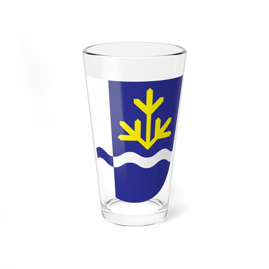 Toila valla vapp (Estonia) (Coat of Arms) Pint Glass 16oz 16oz - Go Mug Yourself