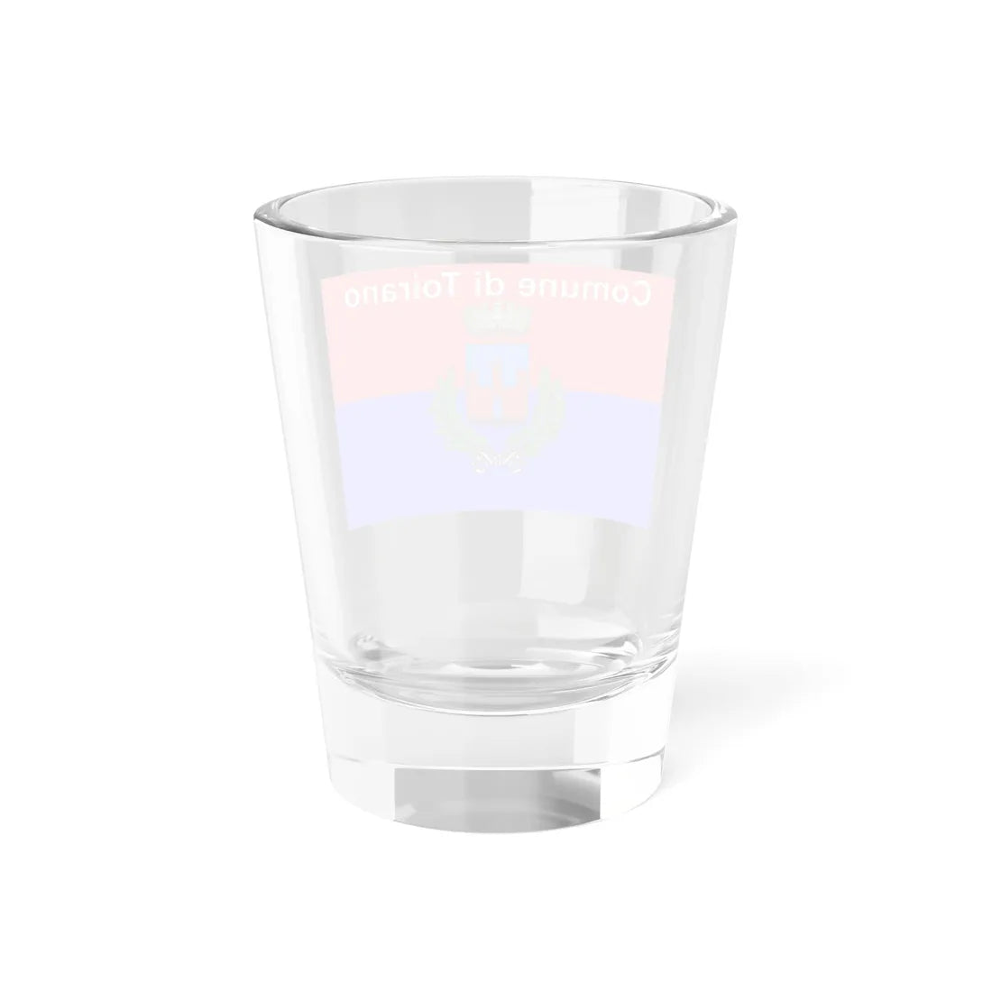 Toirano-Bandiera (Italy) Shot Glass 1.5oz - Go Mug Yourself