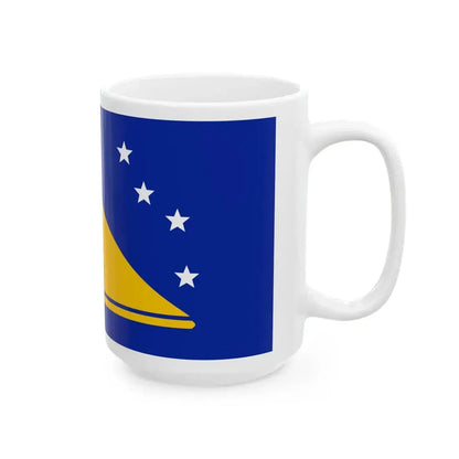 Tokelau flag reconstruction (New Zealand) White Coffee Mug - Go Mug Yourself