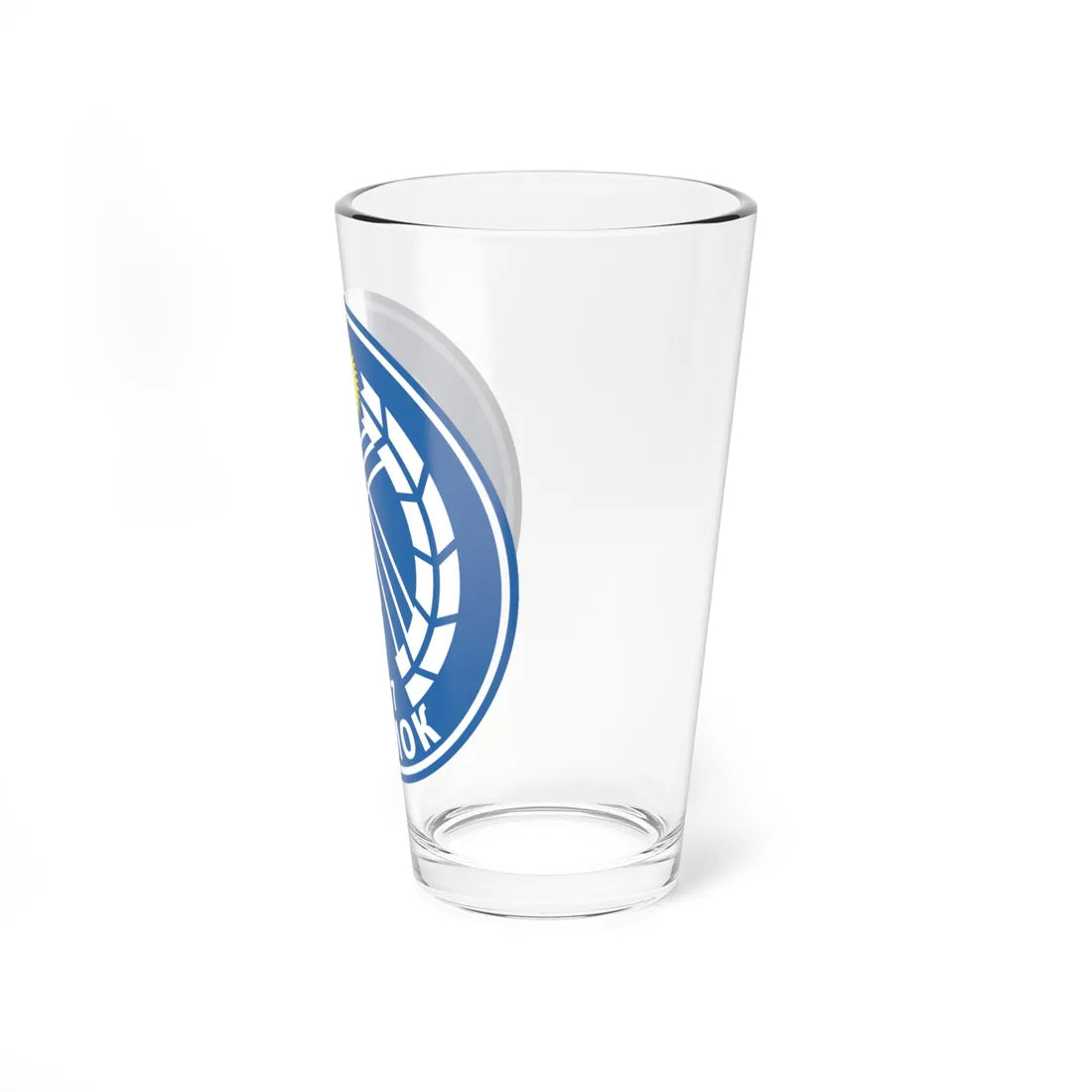 Tokmak coa (Kyrgyzstan) (Coat of Arms) Pint Glass 16oz - Go Mug Yourself