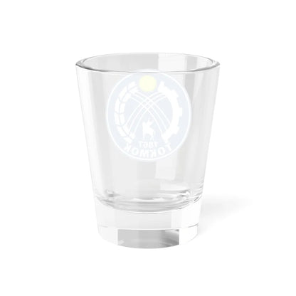Tokmak coa (Kyrgyzstan) (Coat of Arms) Shot Glass 1.5oz - Go Mug Yourself