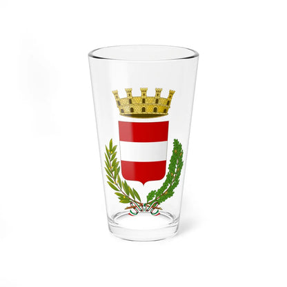 Tolentino-Stemma (Italy) (Coat of Arms) Pint Glass 16oz 16oz - Go Mug Yourself