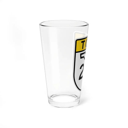 Toll Florida 23 (Florida) (Road Sign) Pint Glass 16oz - Go Mug Yourself