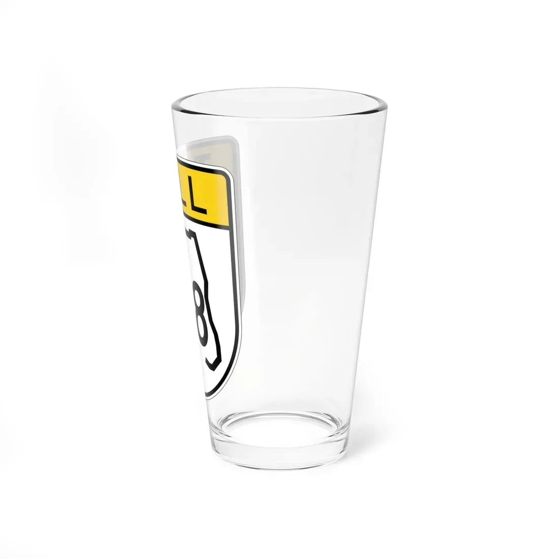 Toll Florida 408 (Florida) (Road Sign) Pint Glass 16oz - Go Mug Yourself