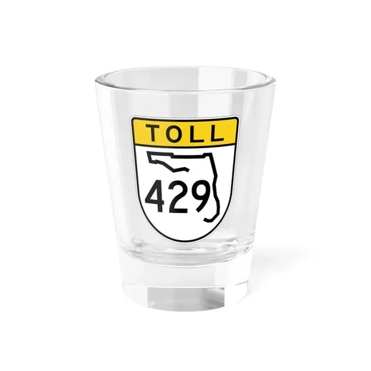 Toll Florida 429 (Florida) (Road Sign) Shot Glass 1.5oz 1.5oz - Go Mug Yourself