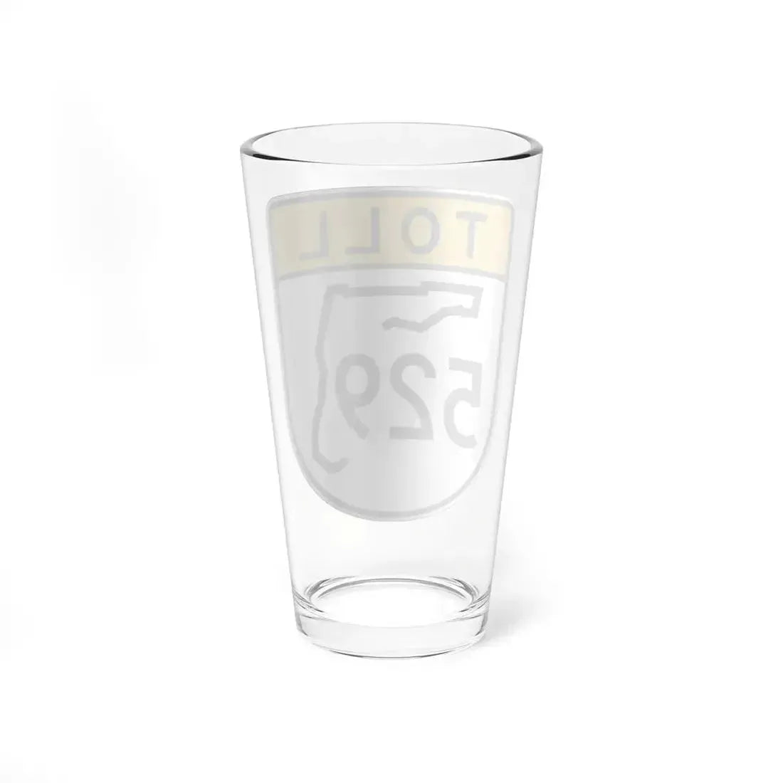 Toll Florida 529 (Florida) (Road Sign) Pint Glass 16oz - Go Mug Yourself