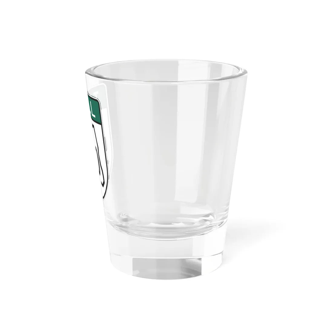 Toll Florida 570 old-green (Florida) (Road Sign) Shot Glass 1.5oz - Go Mug Yourself