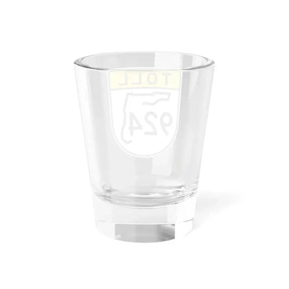 Toll Florida 924 (Florida) (Road Sign) Shot Glass 1.5oz - Go Mug Yourself