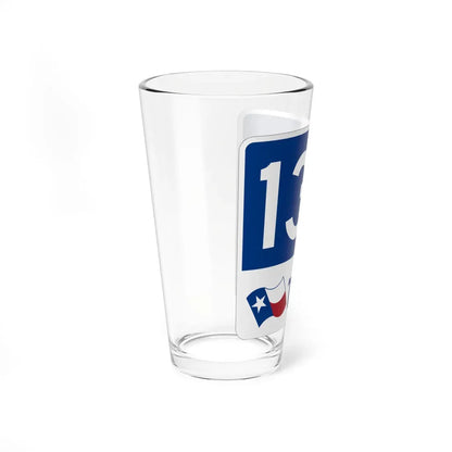 Toll Texas 130 new (Texas) (Road Sign) Pint Glass 16oz - Go Mug Yourself
