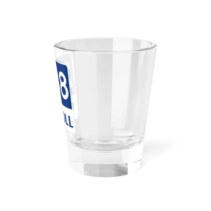 Toll Texas 288 new (Texas) (Road Sign) Shot Glass 1.5oz - Go Mug Yourself