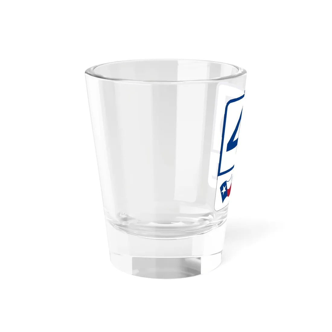 Toll Texas 45 (Texas) (Road Sign) Shot Glass 1.5oz - Go Mug Yourself