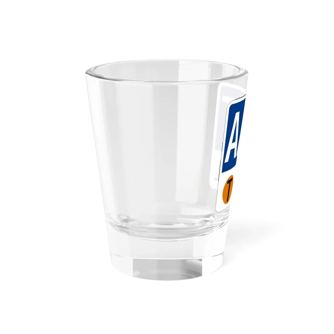Toll Texas AATT new (Texas) (Road Sign) Shot Glass 1.5oz - Go Mug Yourself