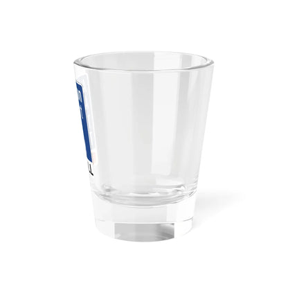 Toll Texas Addison Airport Toll Tunnel (Texas) (Road Sign) Shot Glass 1.5oz - Go Mug Yourself