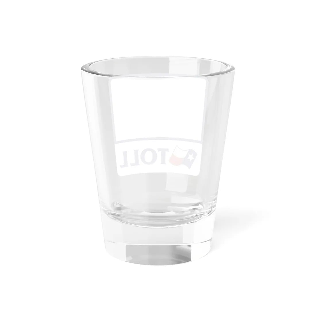 Toll Texas blank (Texas) (Road Sign) Shot Glass 1.5oz - Go Mug Yourself