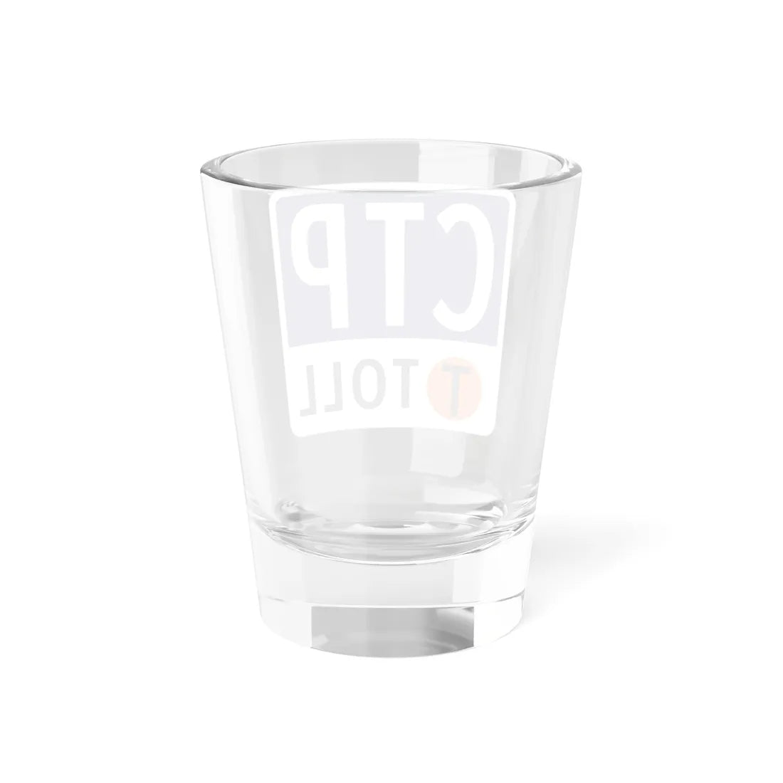 Toll Texas CTP new (Texas) (Road Sign) Shot Glass 1.5oz - Go Mug Yourself