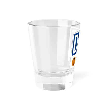 Toll Texas DNT new (Texas) (Road Sign) Shot Glass 1.5oz - Go Mug Yourself