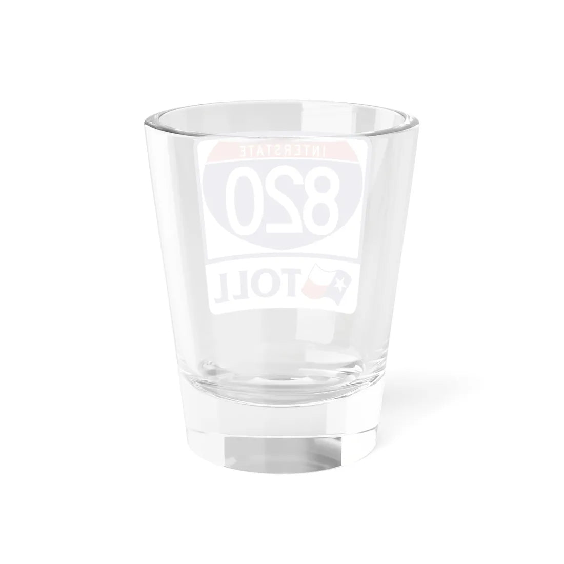 Toll Texas Interstate Highway 820 (Texas) (Road Sign) Shot Glass 1.5oz - Go Mug Yourself
