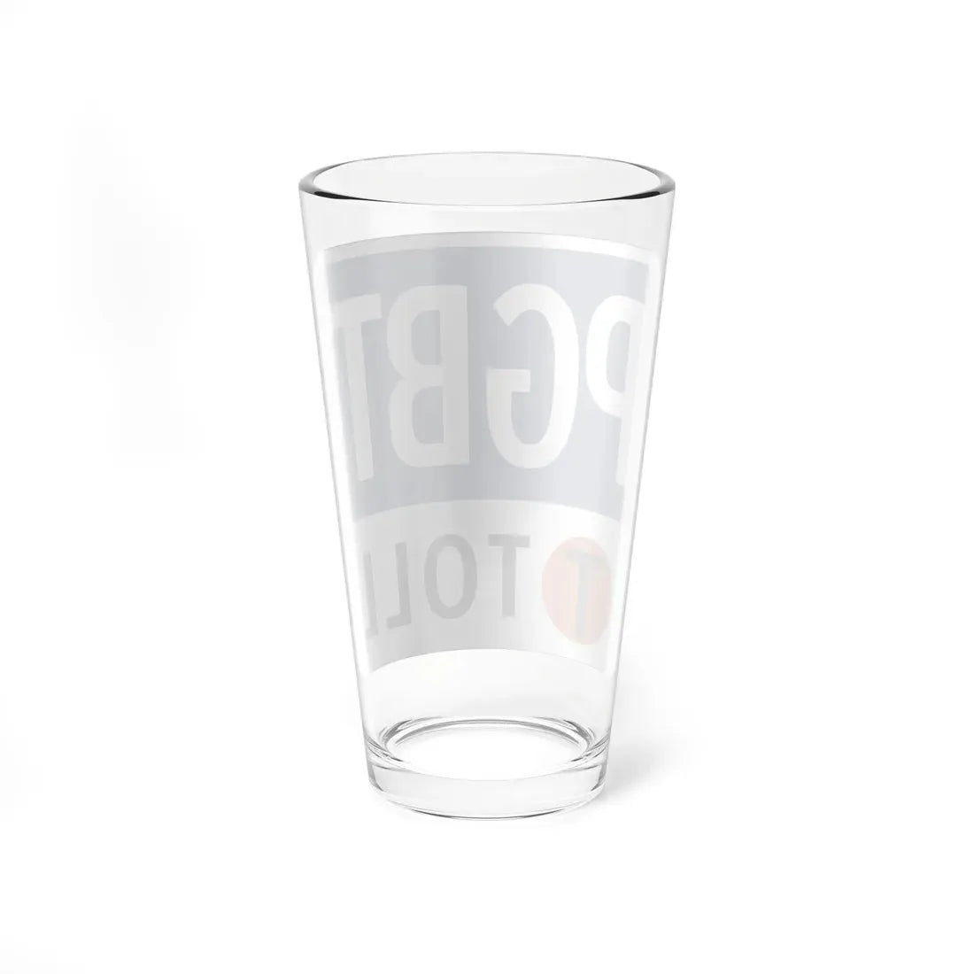 Toll Texas PGBT new (Texas) (Road Sign) Pint Glass 16oz - Go Mug Yourself